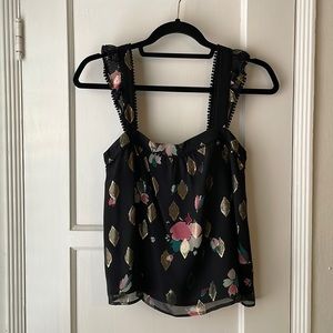 Sezane silk blouse. Size 36.